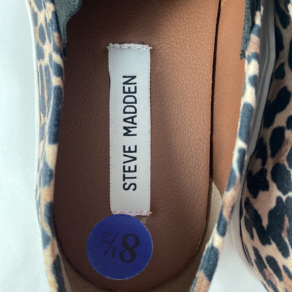 Steven Madden Slip On Cheetah Print Shoes - image 6